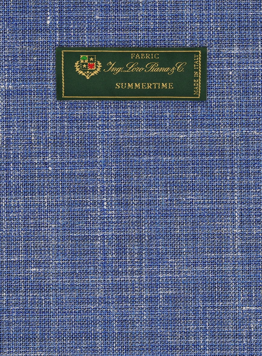 Loro Piana Giuliana Wool Silk Linen Suit