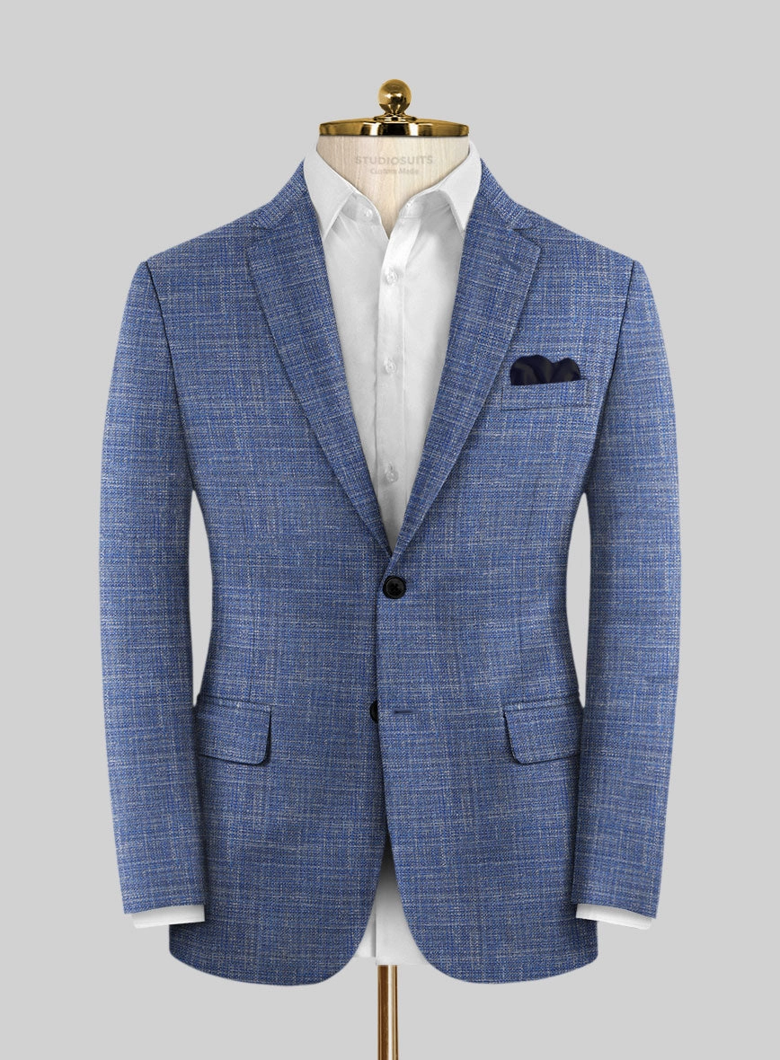 Loro Piana Giuliana Wool Silk Linen Suit
