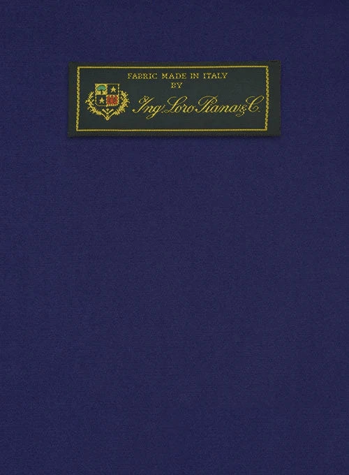 Loro Piana Indigo Blue Cotton Suit