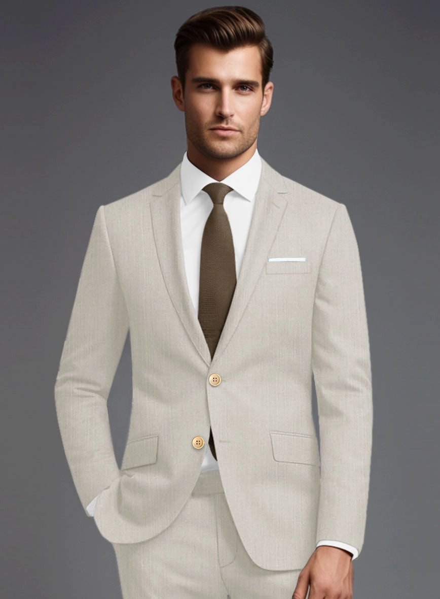 Loro Piana Jimenez Wool Silk Linen Suit
