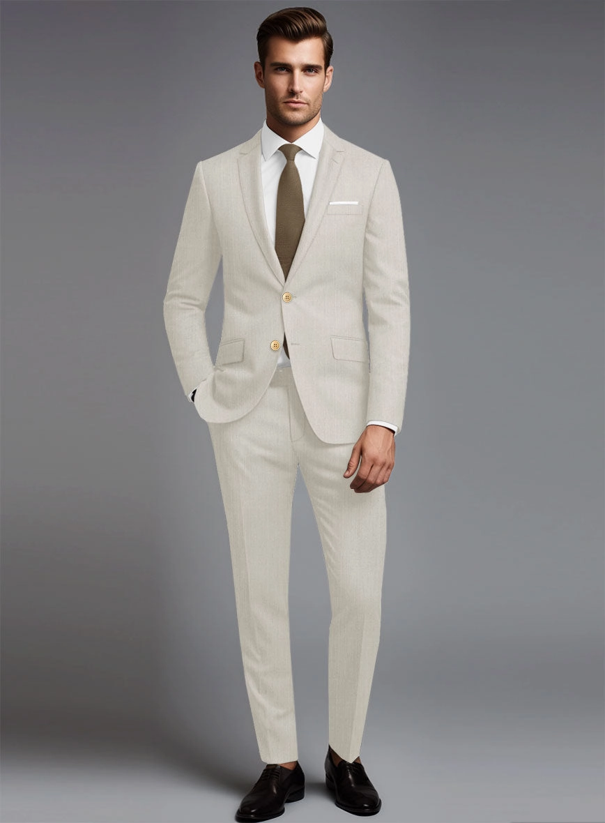 Loro Piana Jimenez Wool Silk Linen Suit