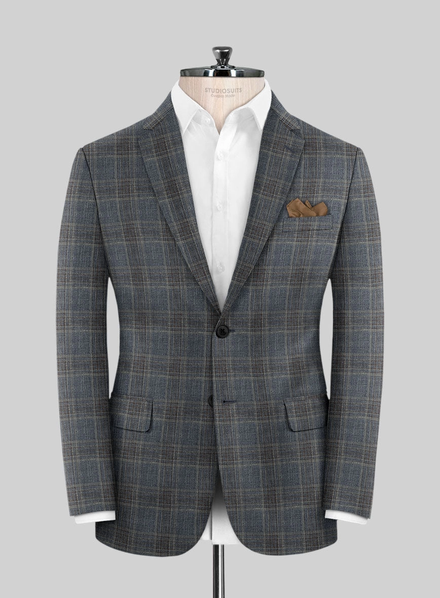 Loro Piana Leandra Wool Silk Linen Suit
