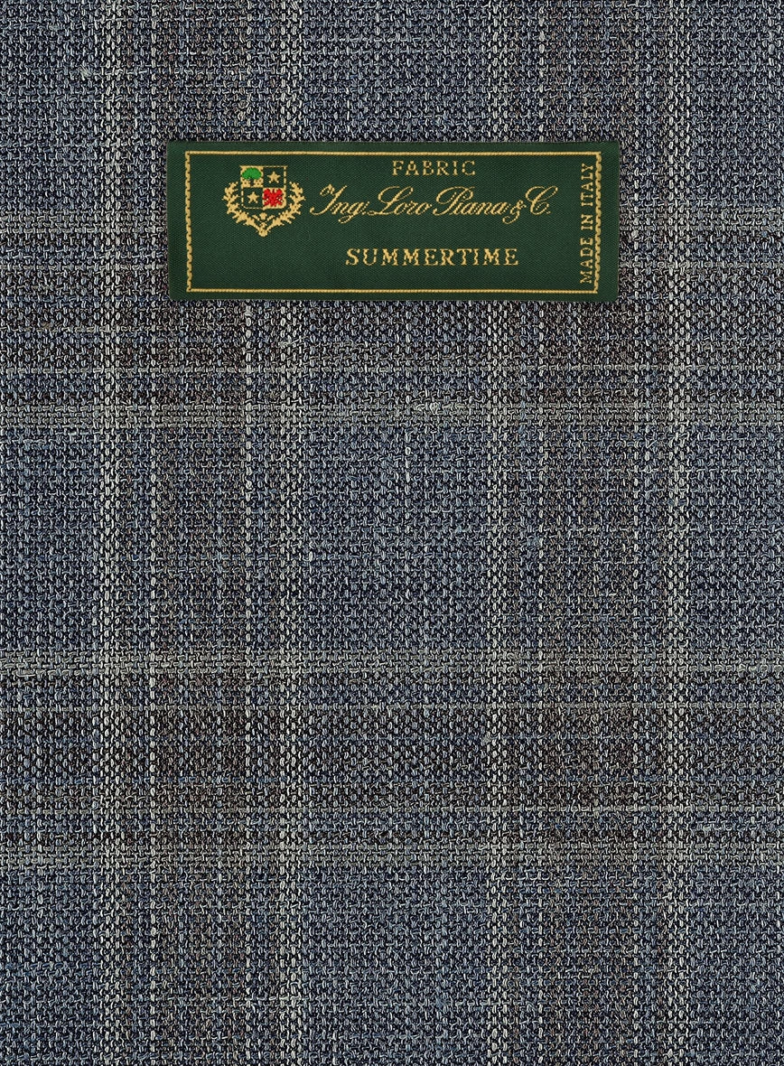 Loro Piana Leandra Wool Silk Linen Suit