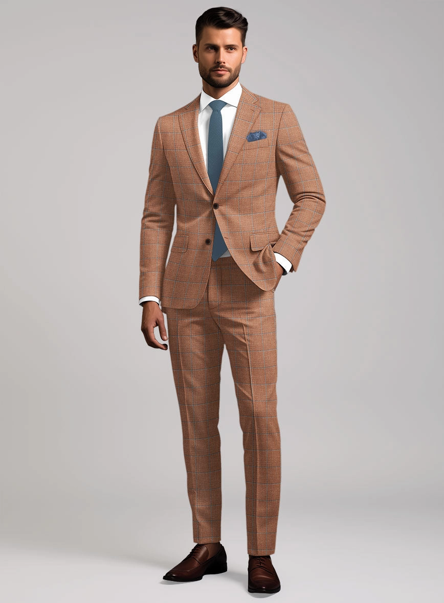 Loro Piana Marzia Wool Silk Linen Suit