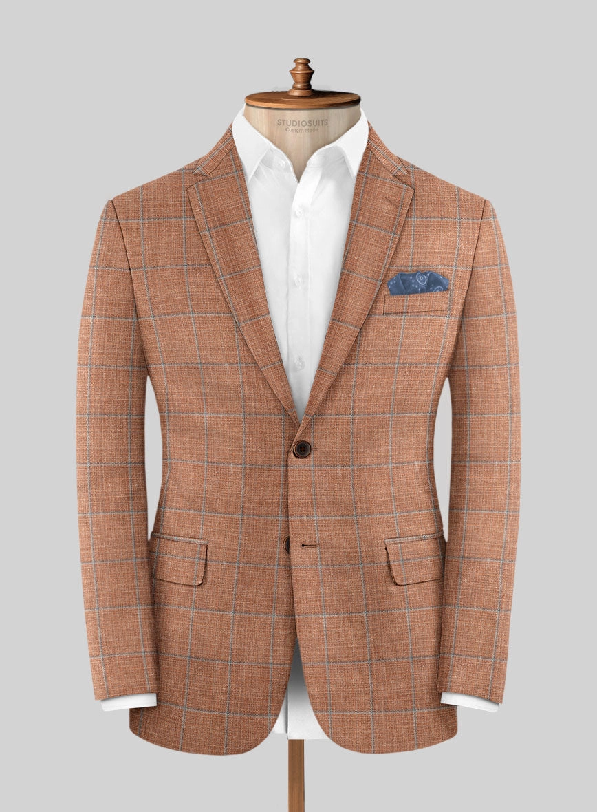 Loro Piana Marzia Wool Silk Linen Suit