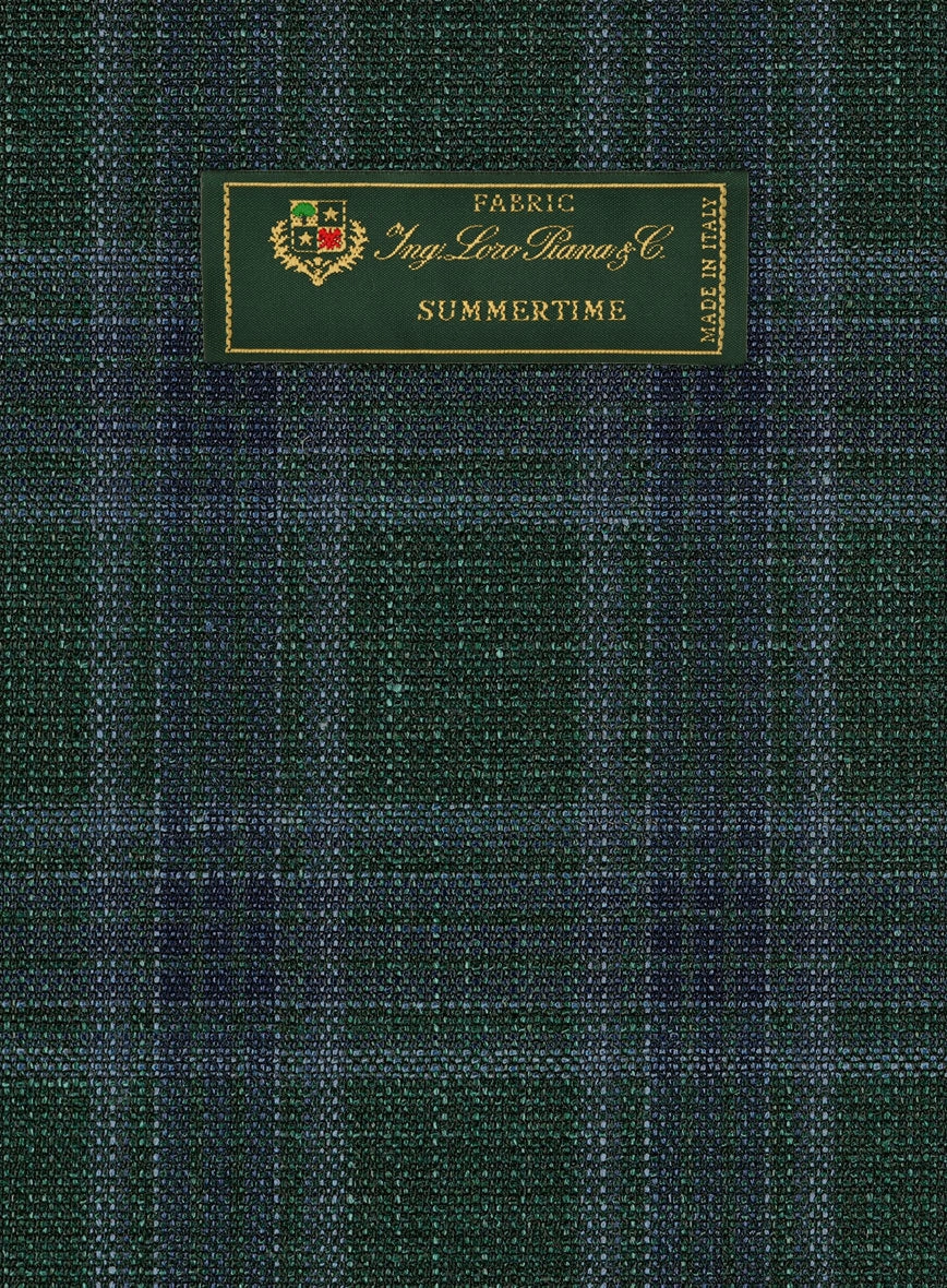Loro Piana Nereo Wool Silk Linen Suit