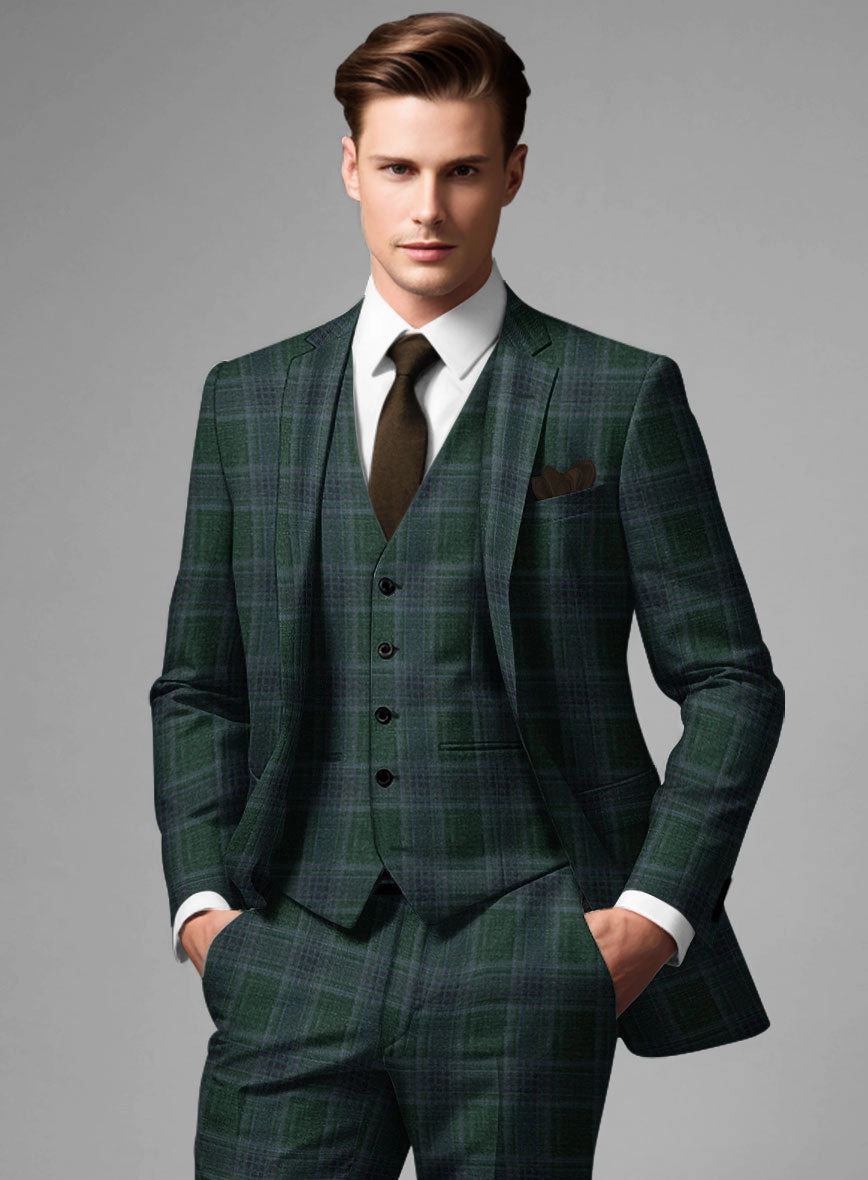 Loro Piana Nereo Wool Silk Linen Suit