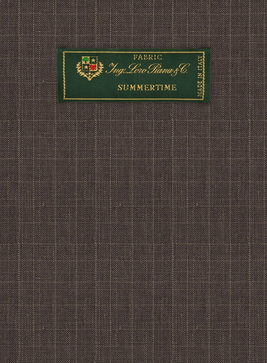 Loro Piana Popito Linen Wool Silk Suit