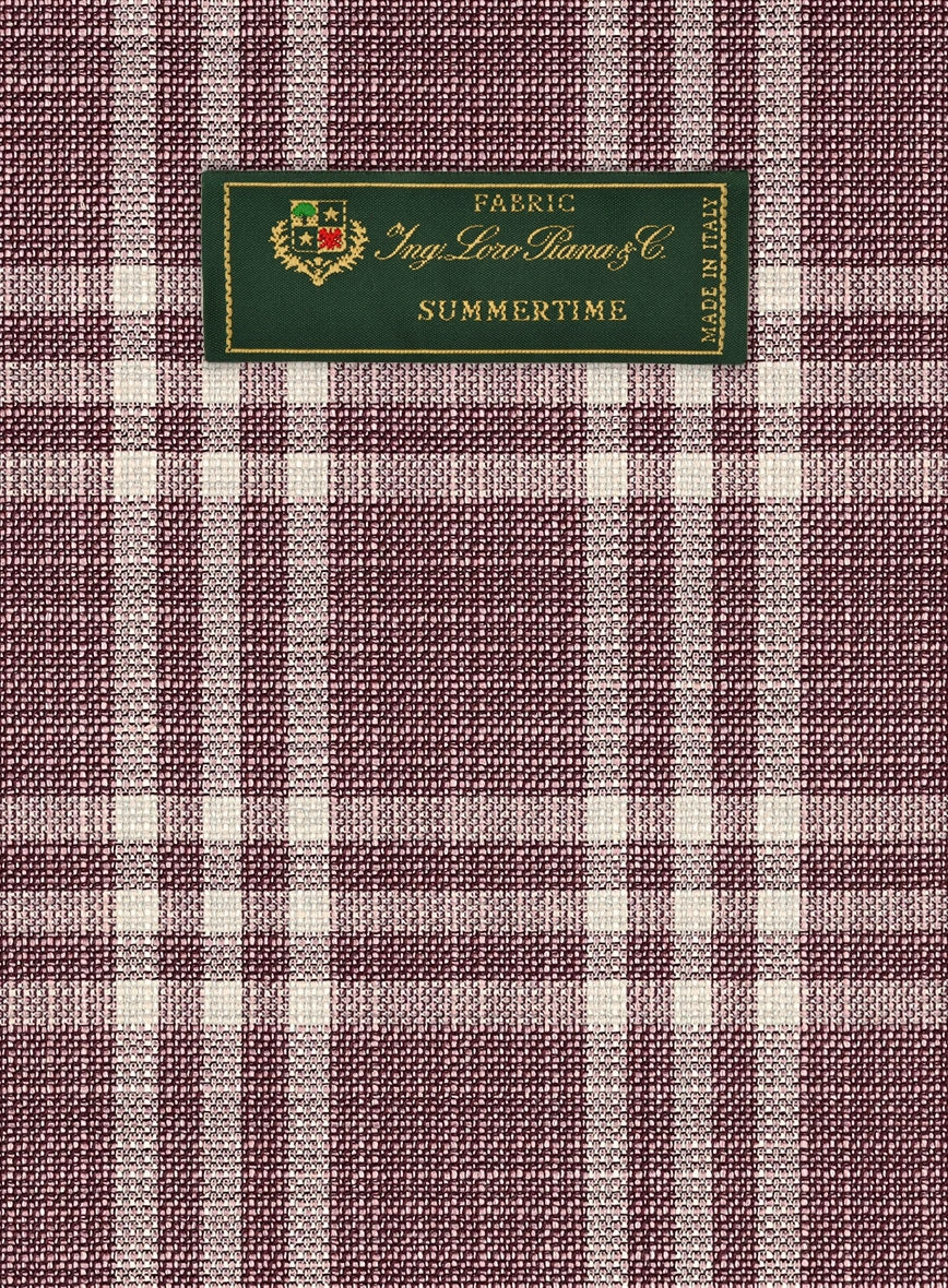 Loro Piana Serafina Wool Silk Linen Suit