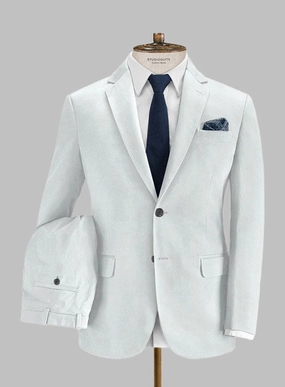 Loro Piana Zod Light Gray Cotton Suit