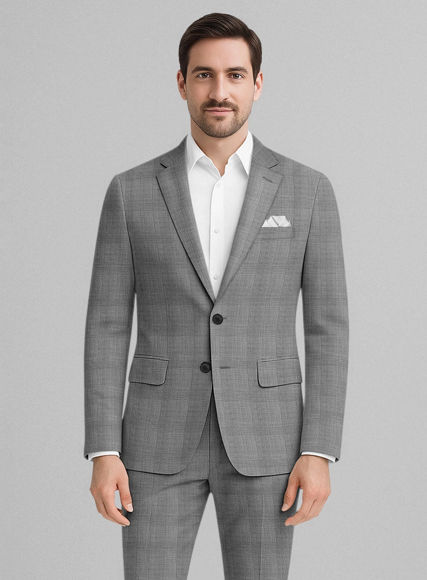 Marco Stretch Belluno Glen Wool Suit