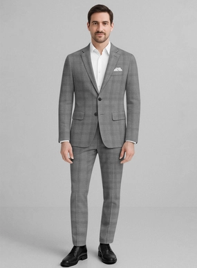 Marco Stretch Belluno Glen Wool Suit