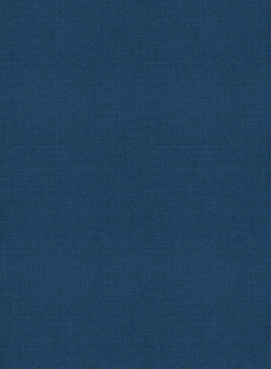 Marco Stretch Casa Blue Wool Suit