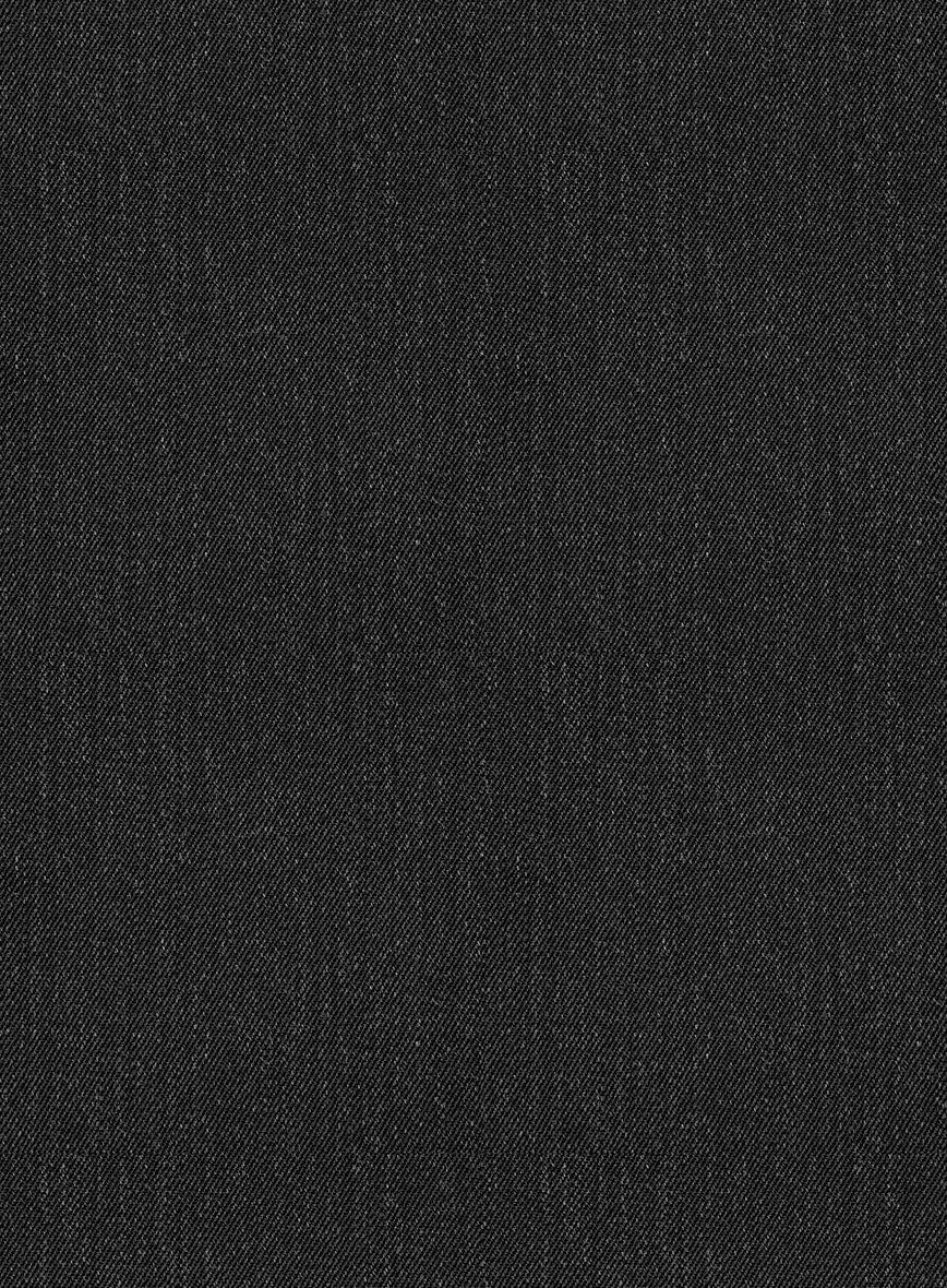 Marco Stretch Dark Charcoal Wool Suit