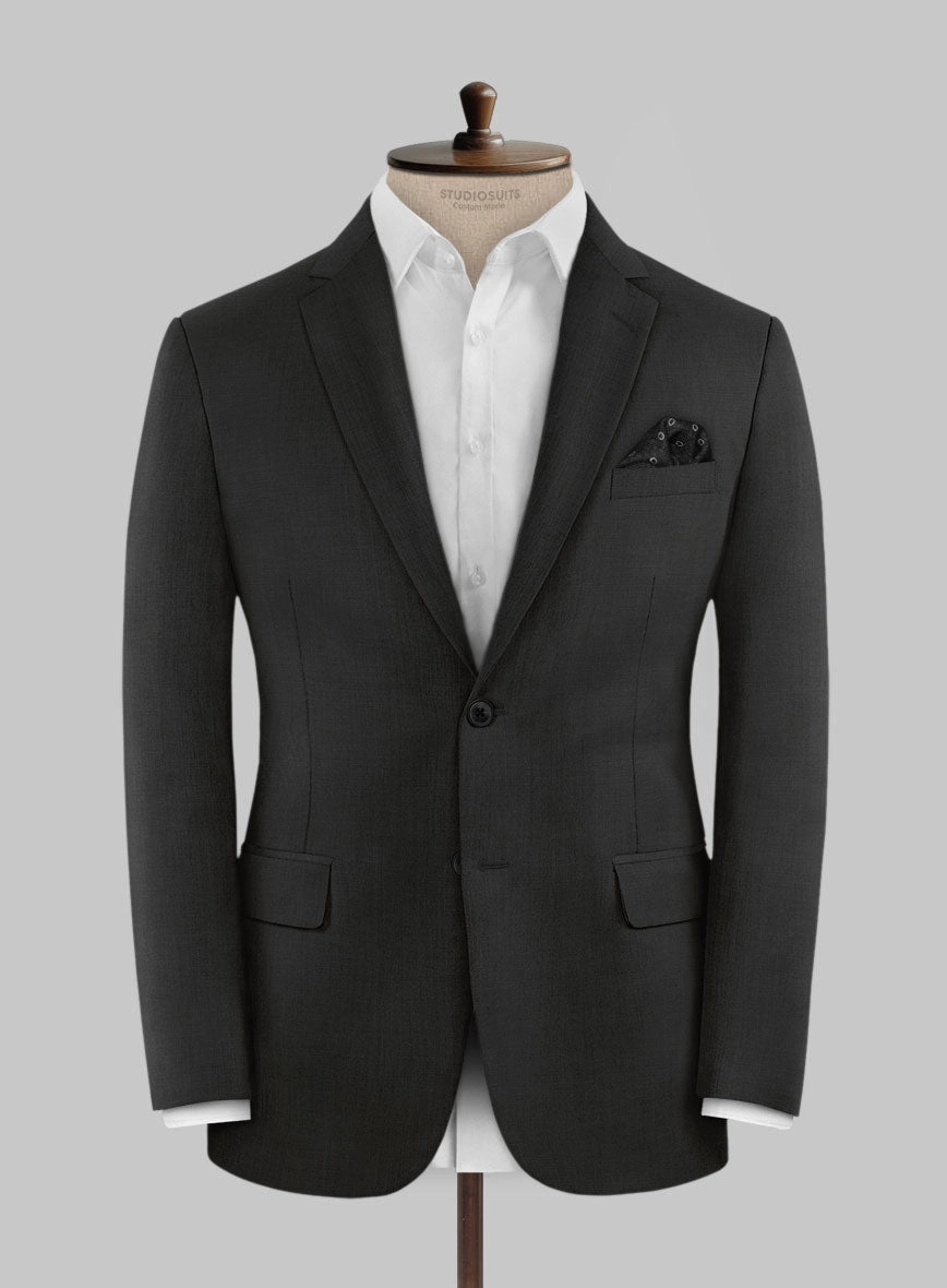 Marco Stretch Deep Gray Wool Suit
