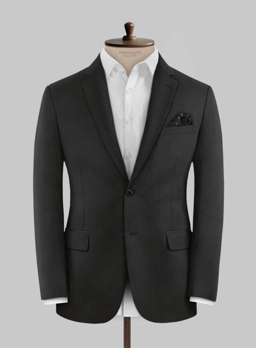 Marco Stretch Deep Gray Wool Suit