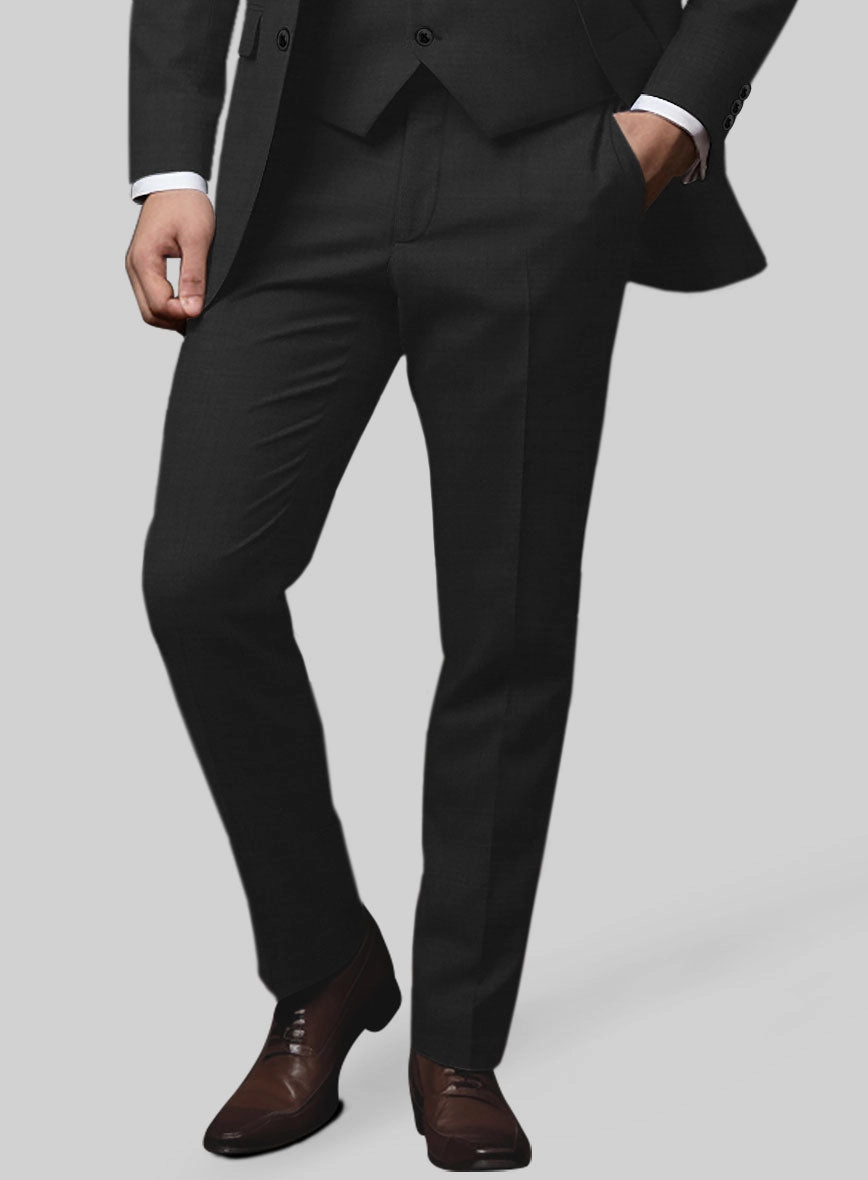 Marco Stretch Deep Gray Wool Suit