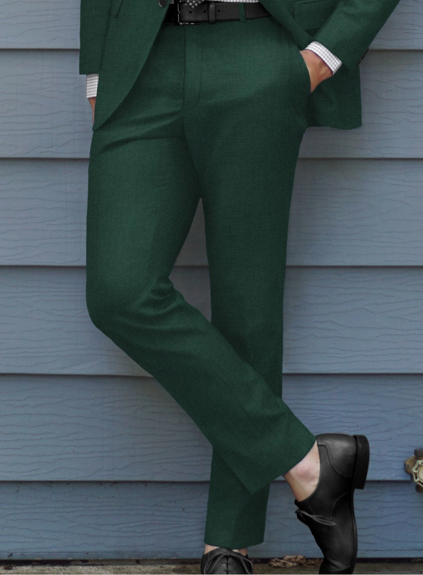 Marco Stretch Emerald Green Wool Suit