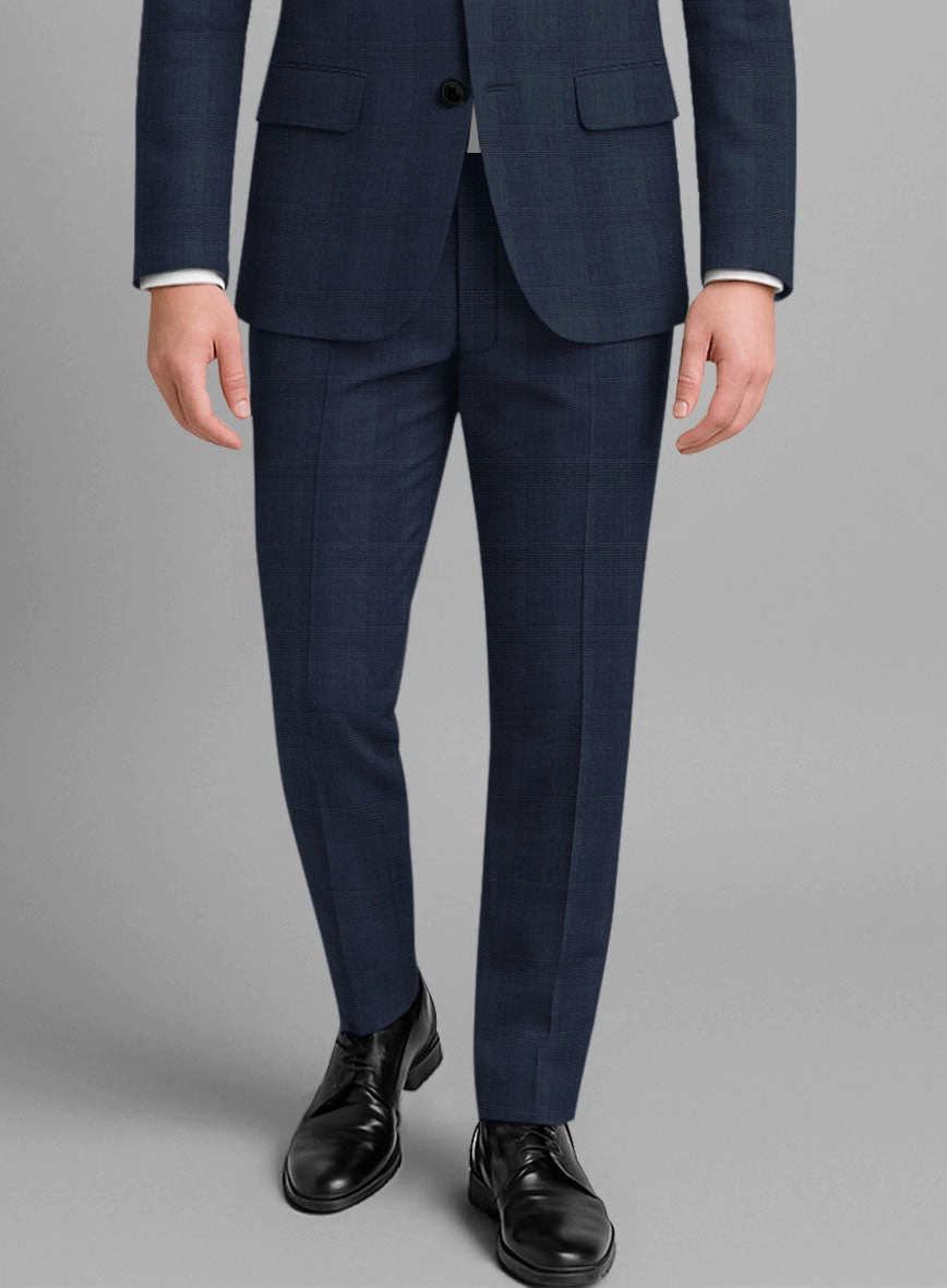 Marco Stretch Lavetti Glen Wool Suit