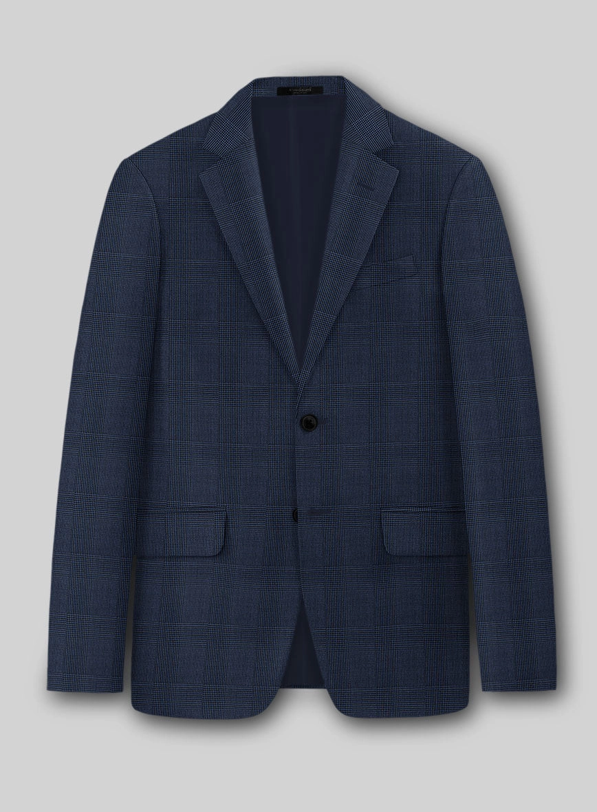 Marco Stretch Lavetti Glen Wool Suit
