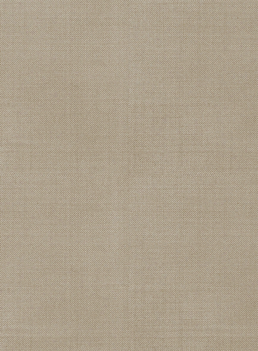 Marco Stretch Light Brown Wool Suit
