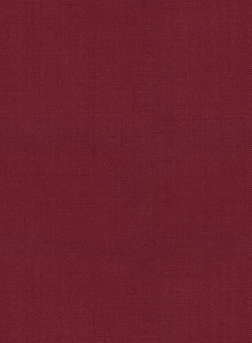 Marco Stretch Maroon Wool Suit