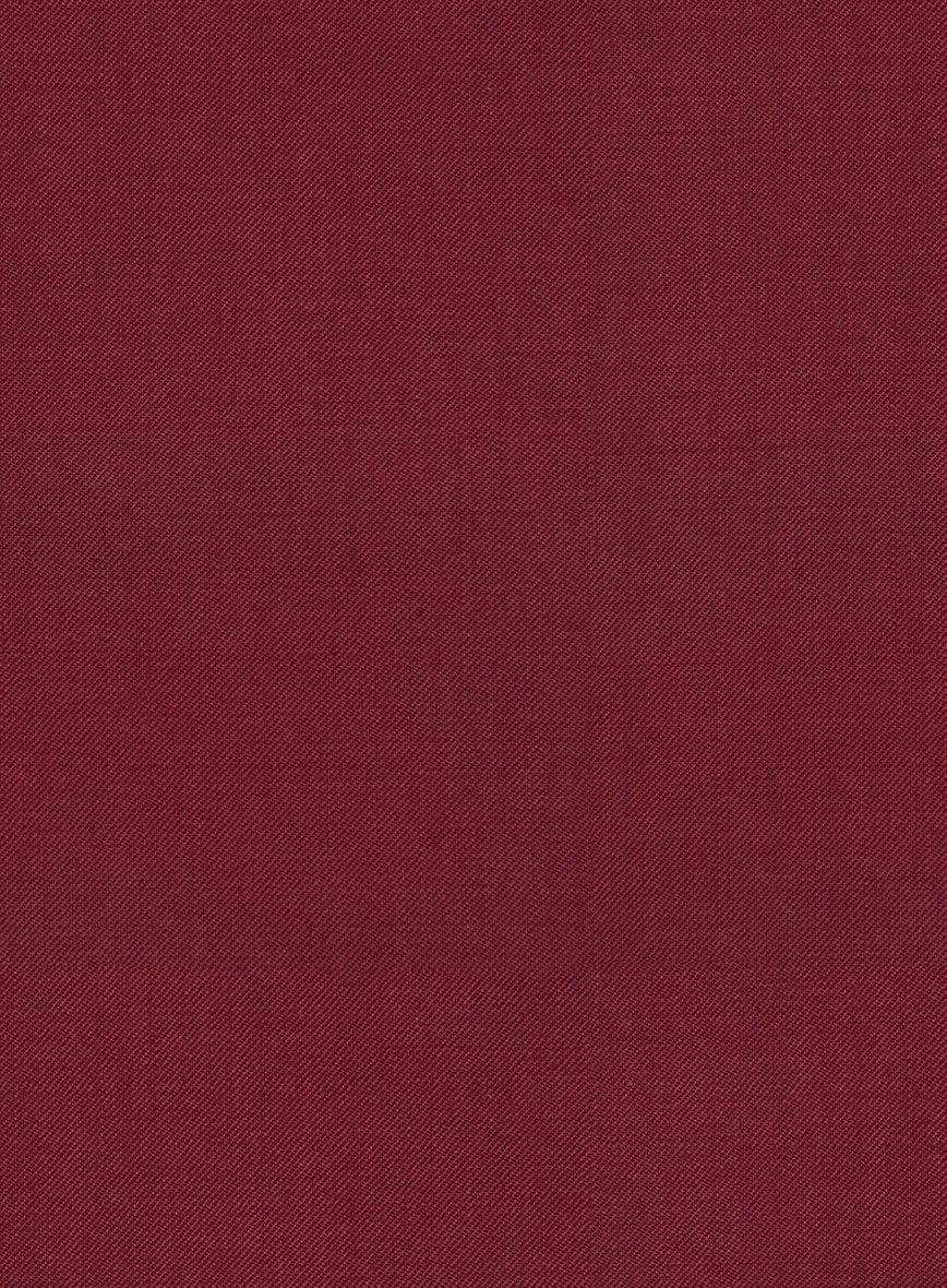 Marco Stretch Maroon Wool Suit