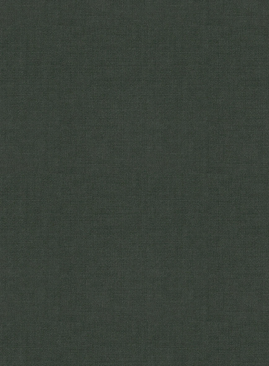 Marco Stretch Military Green Wool Suit