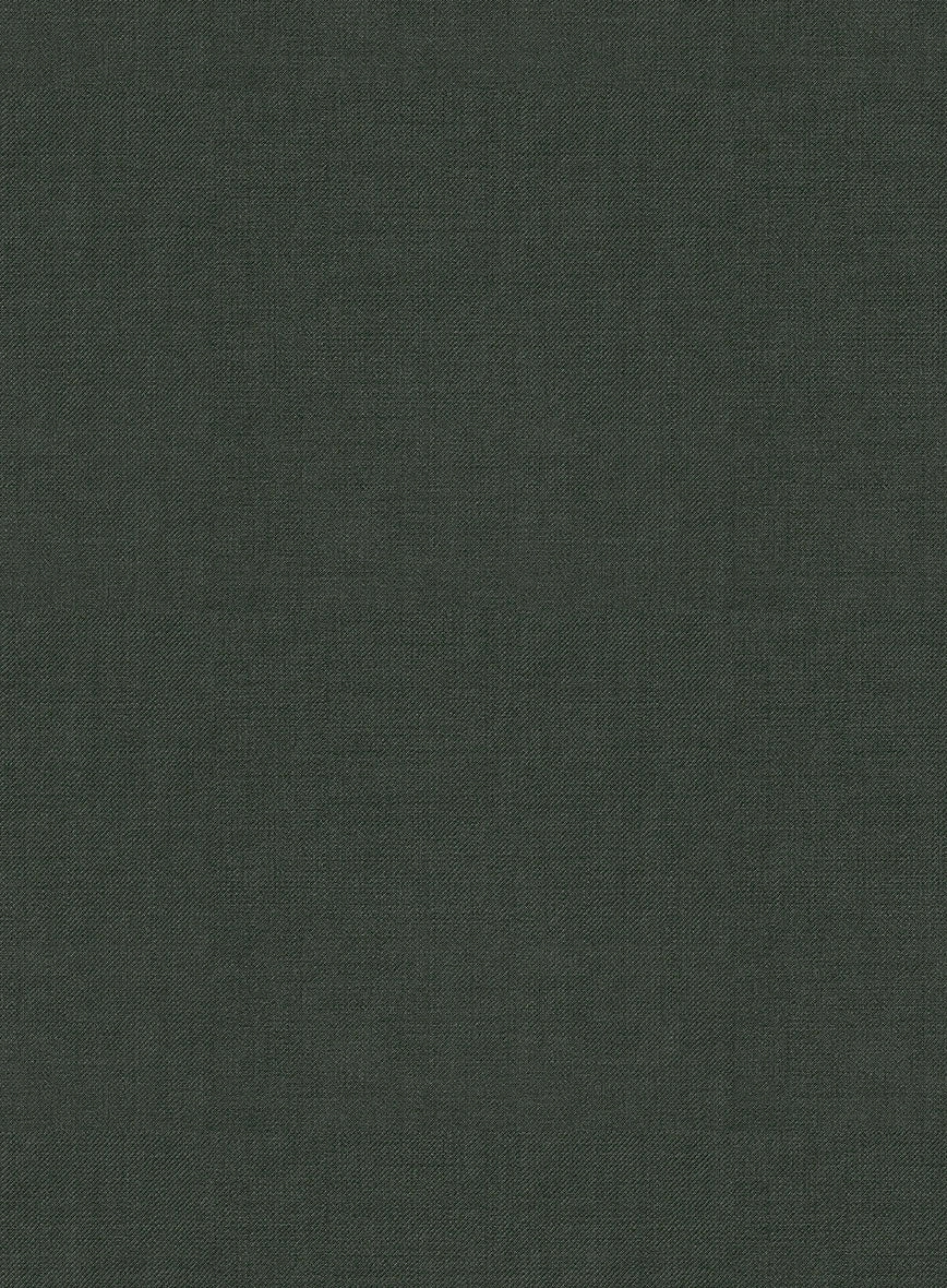 Marco Stretch Military Green Wool Suit