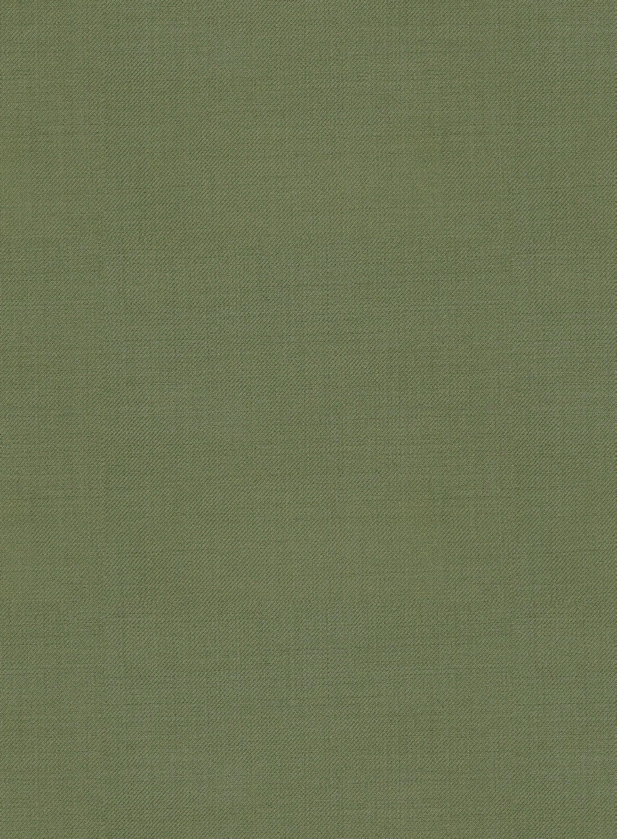 Marco Stretch Moss Green Wool Suit