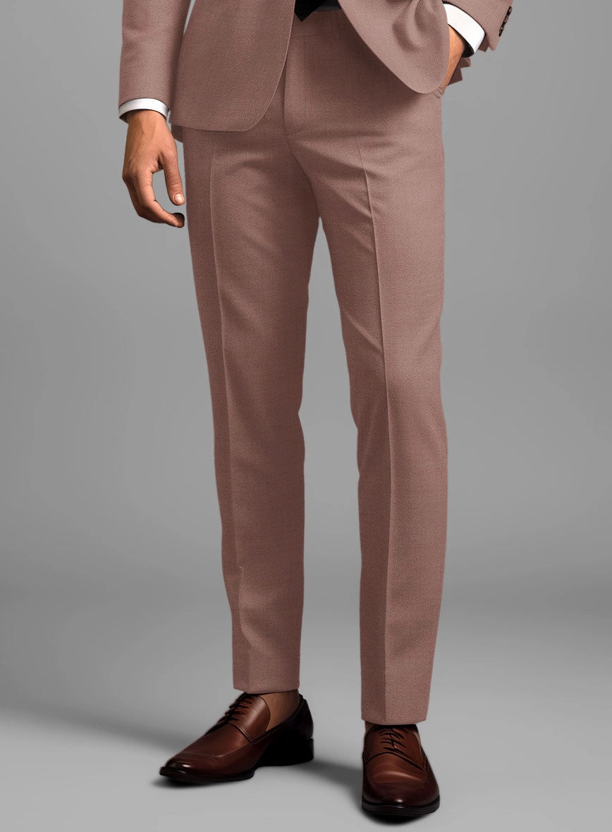 Marco Stretch Rose Taupe Wool Suit