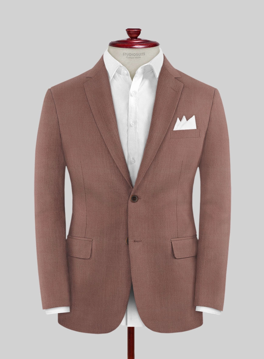 Marco Stretch Rose Taupe Wool Suit