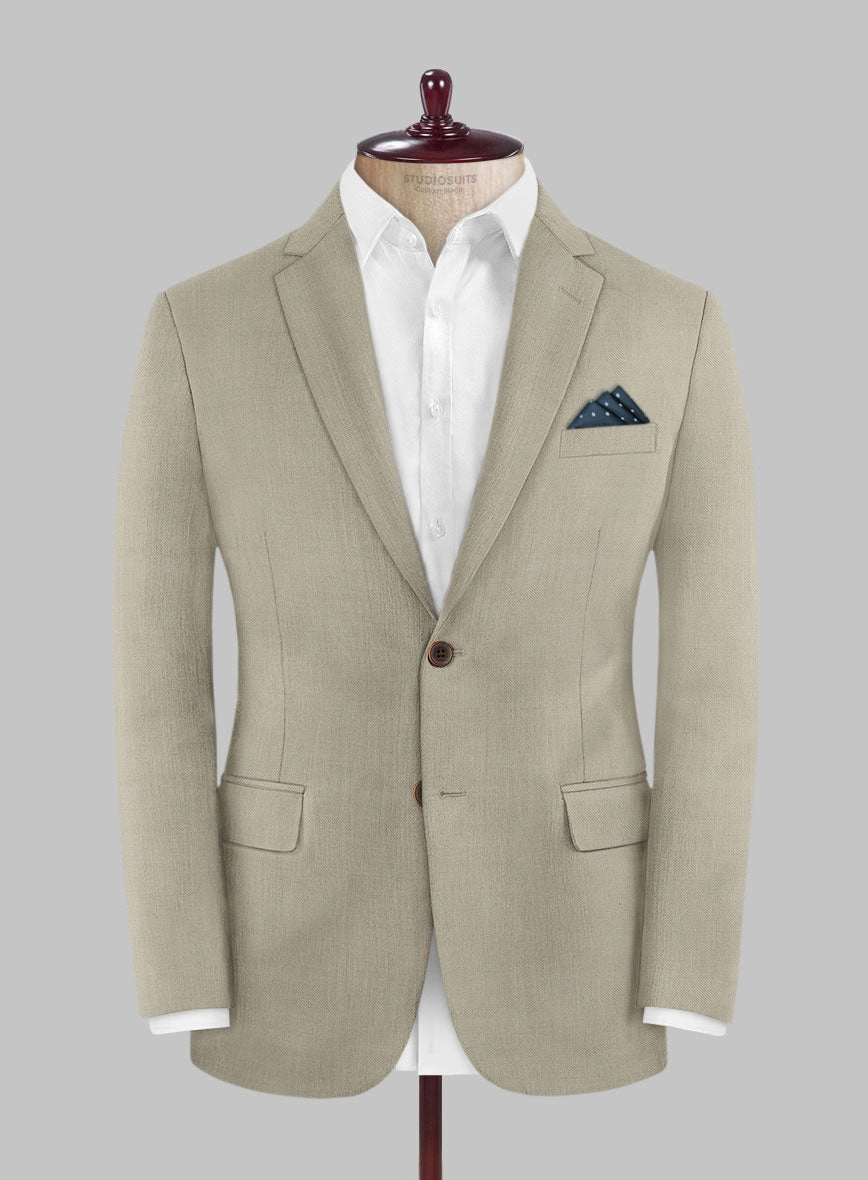 Marco Stretch Royal Beige Wool Suit