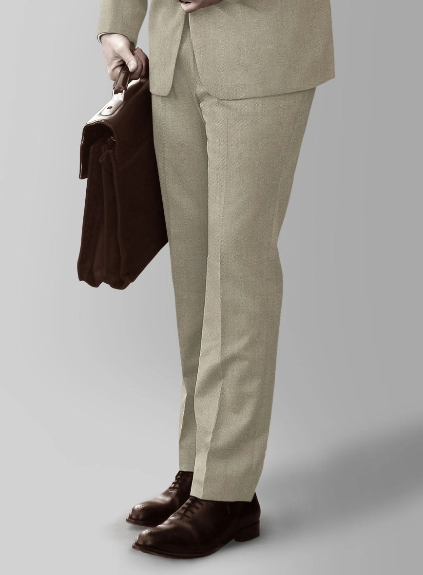 Marco Stretch Royal Beige Wool Suit