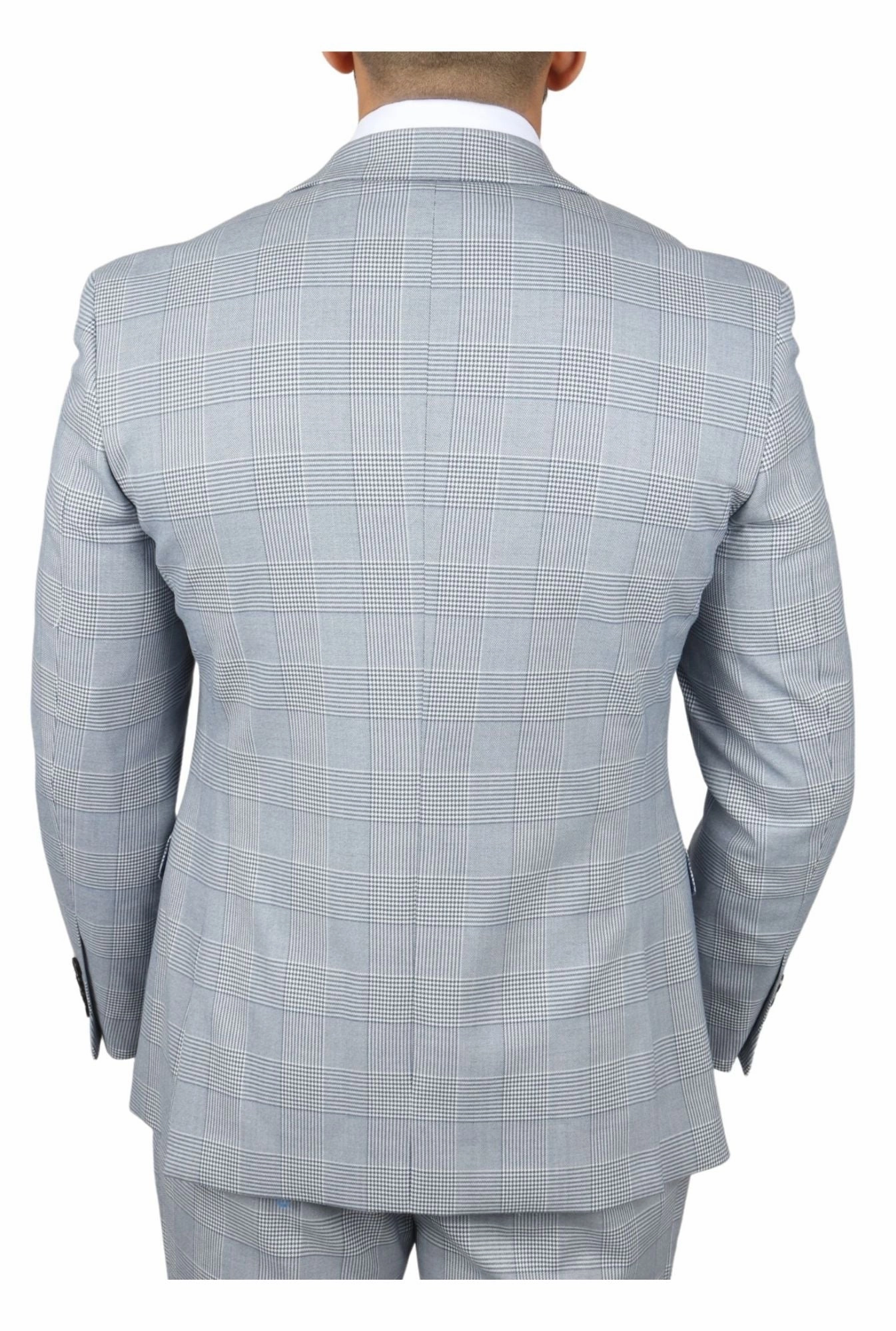 Mark 3 Piece Tweed Check Suit