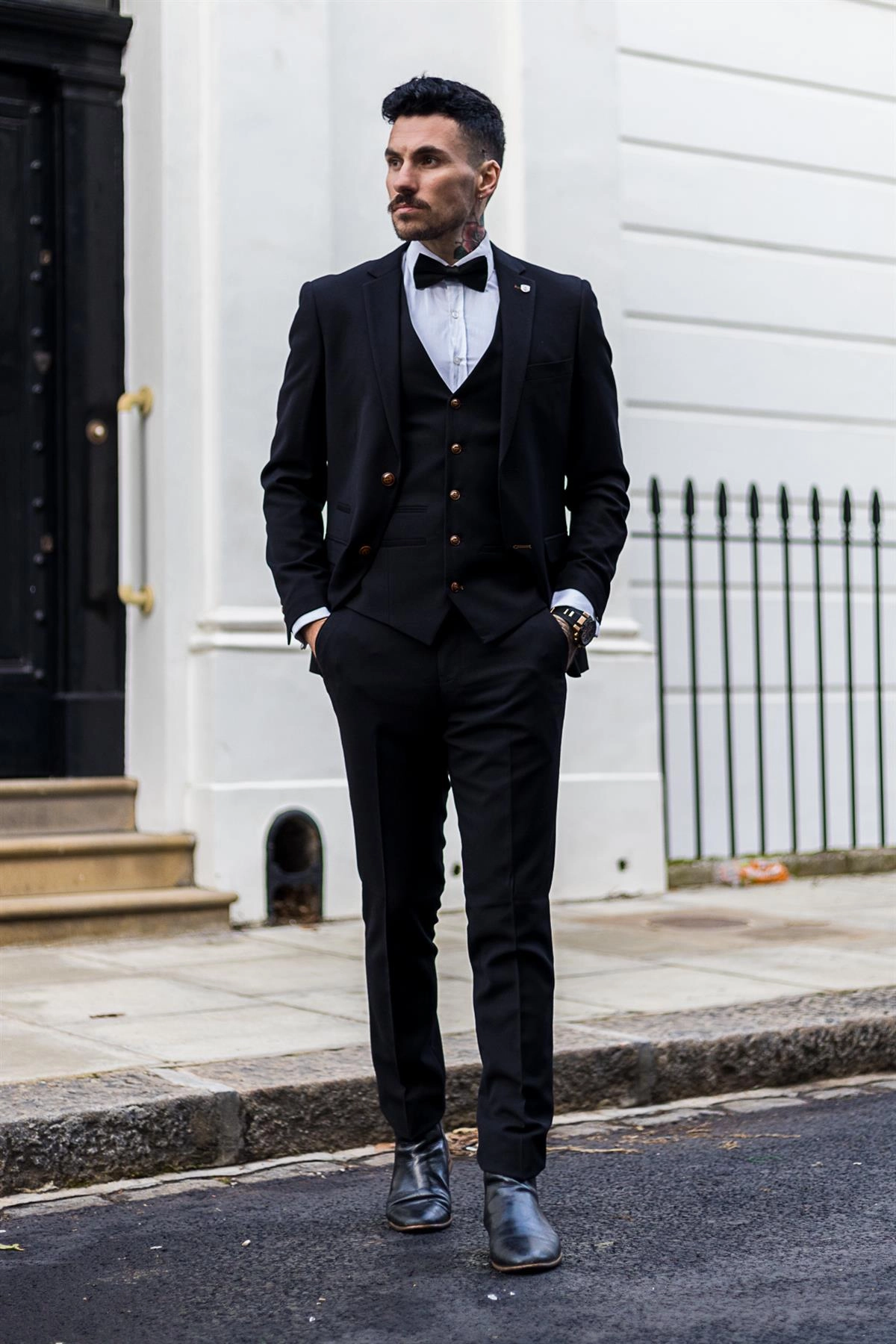 Mayfair 3 piece Grooms Suit