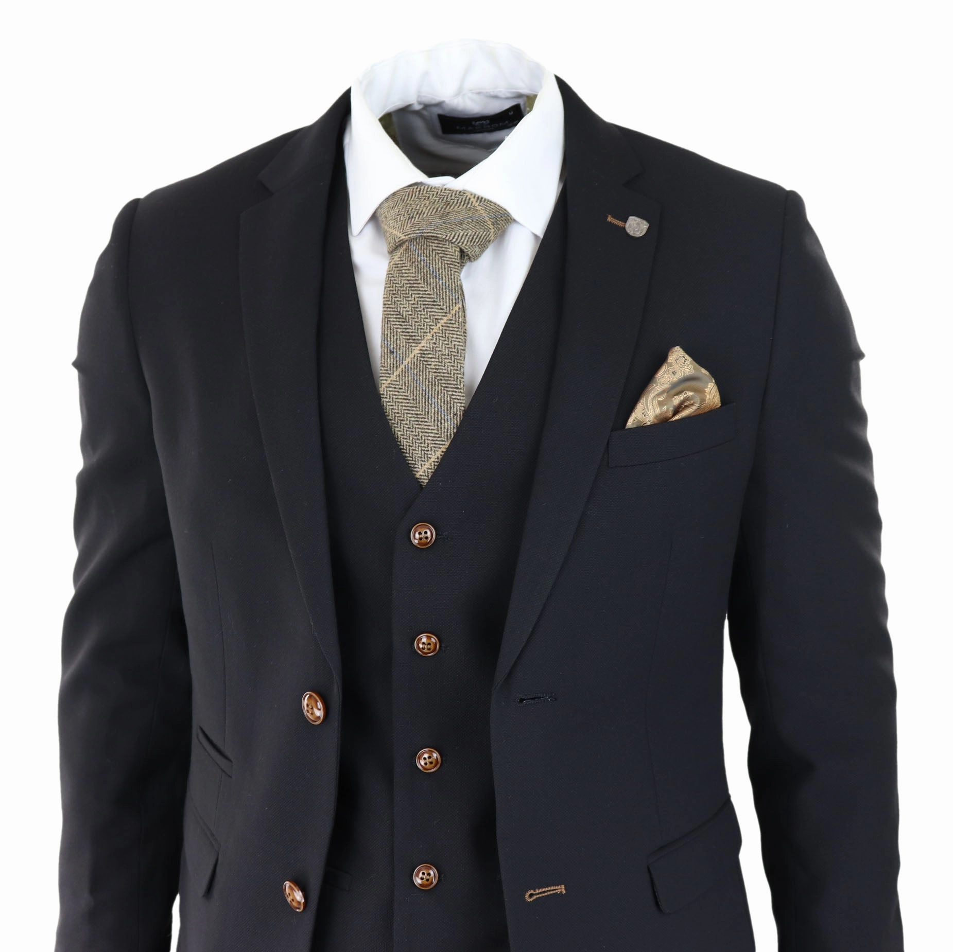 Mayfair 3 piece Grooms Suit