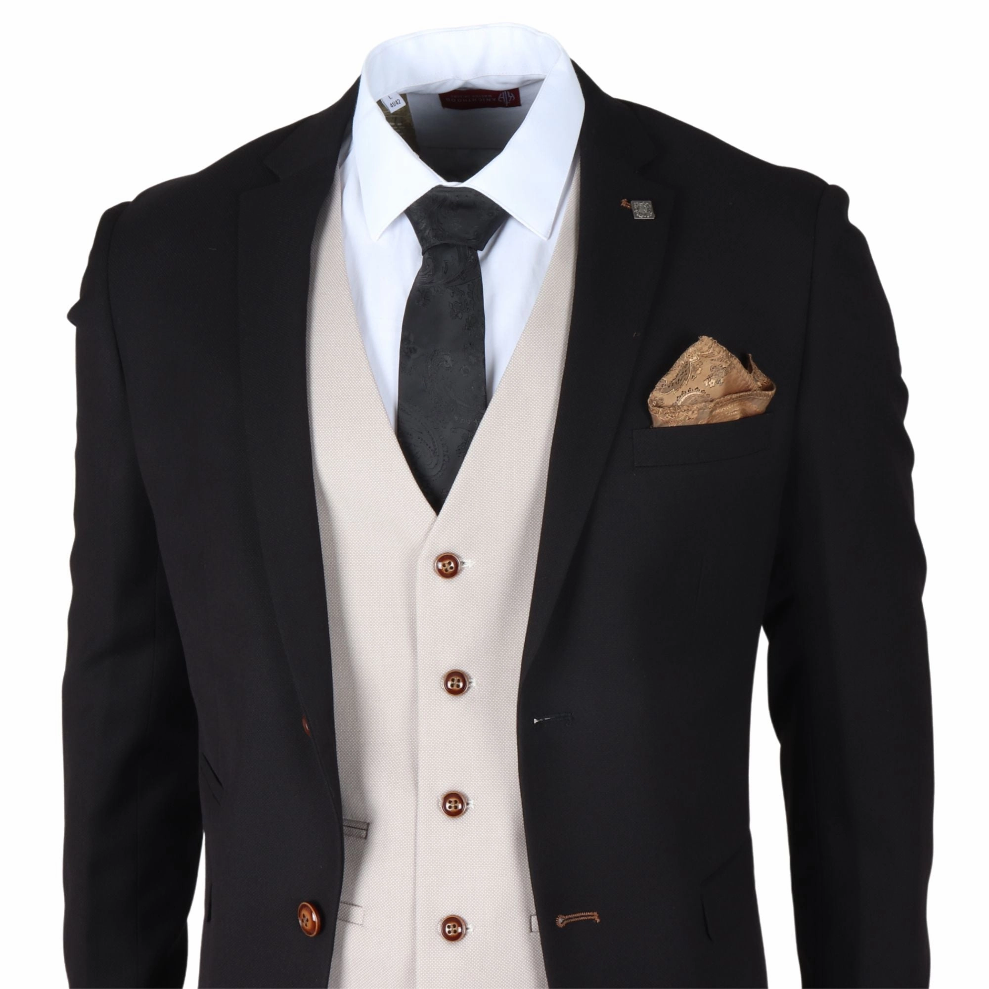 Mayfair 3 piece Grooms Suit