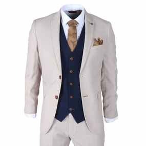 Mayfair 3 piece Grooms Suit