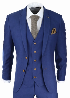 Mayfair 3 piece Grooms Suit