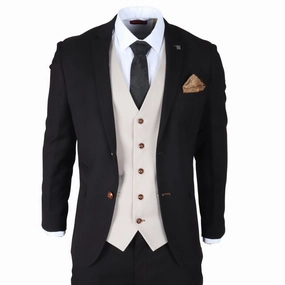 Mayfair 3 piece Grooms Suit