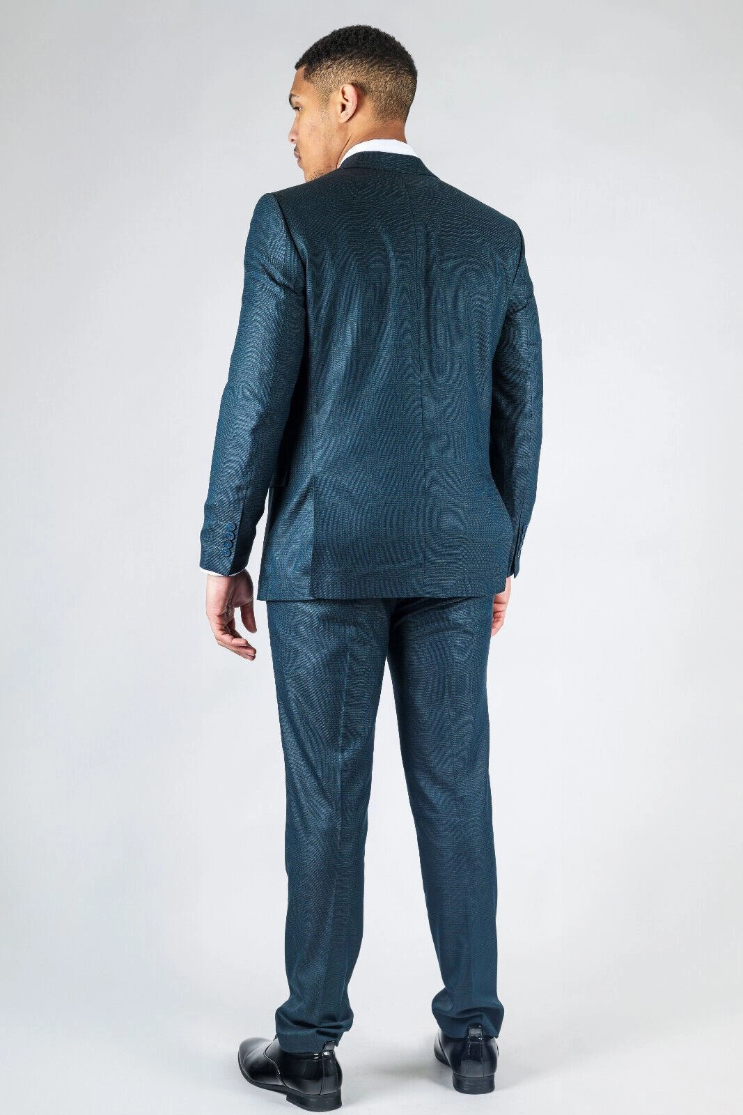 Men's Classic Olive Double Breasted 2-Piece Suit