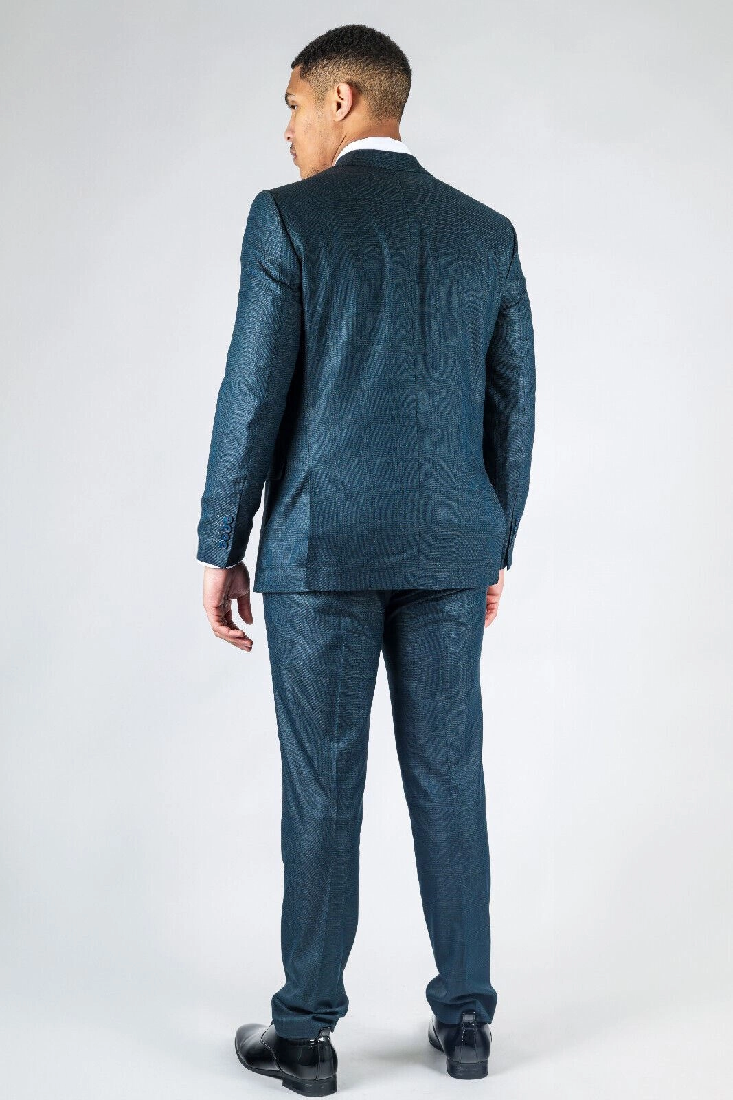 Men's Classic Olive Double Breasted 2-Piece Suit
