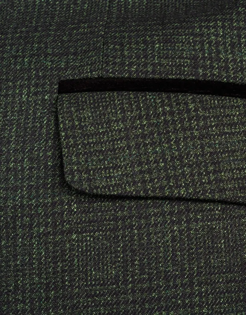 Men's Suit Olive Green - Cavani Caridi