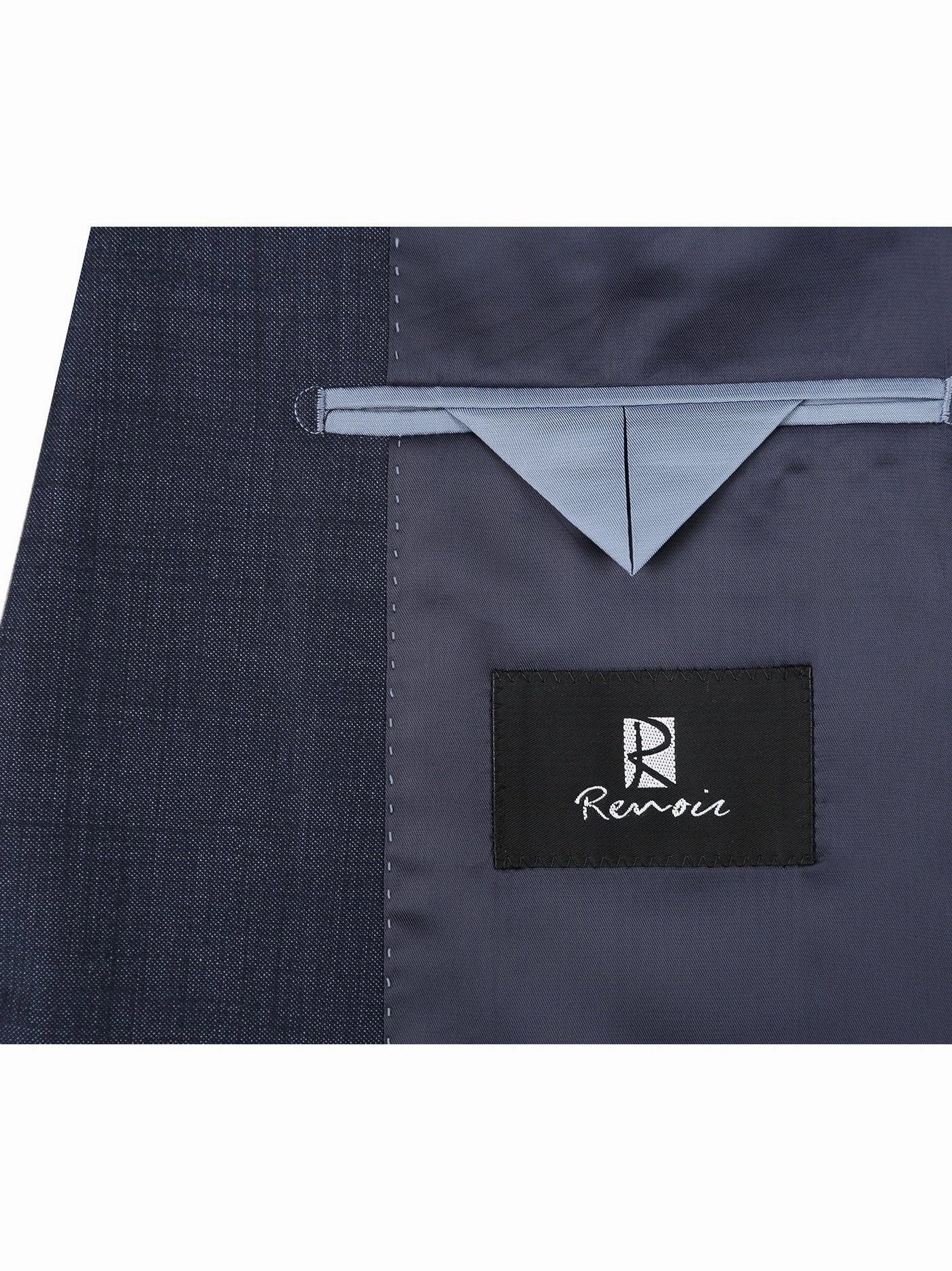 Men's Two Piece Classic Fit Wool Blend Suit
