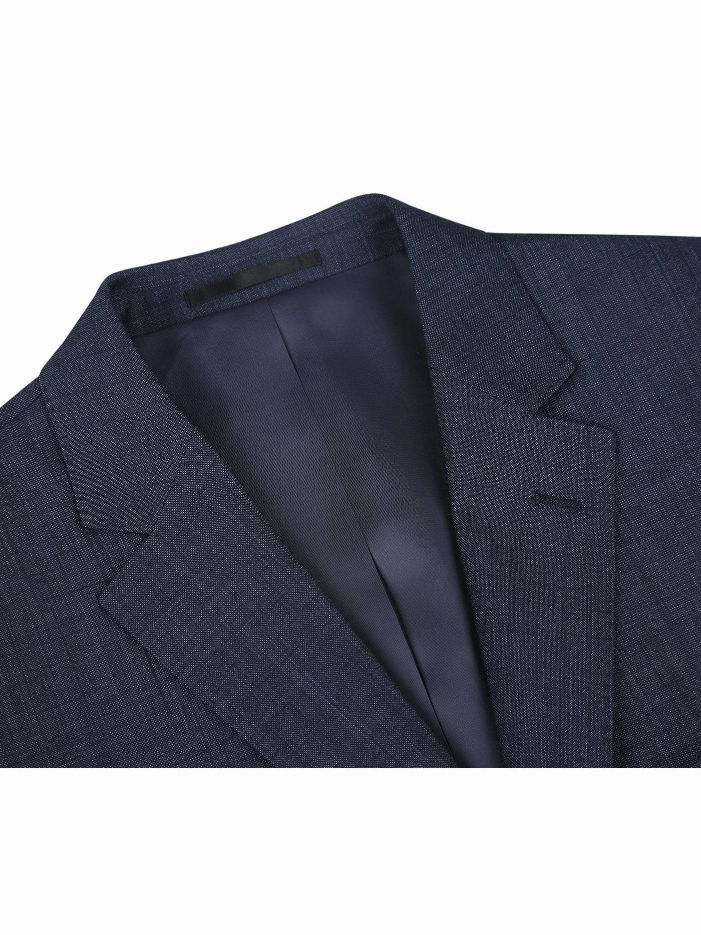 Men's Two Piece Classic Fit Wool Blend Suit