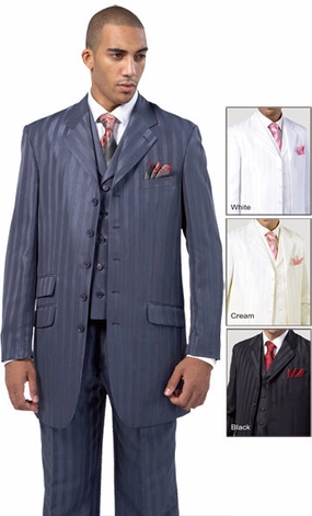 Milano Moda 28101-B Mens Suit