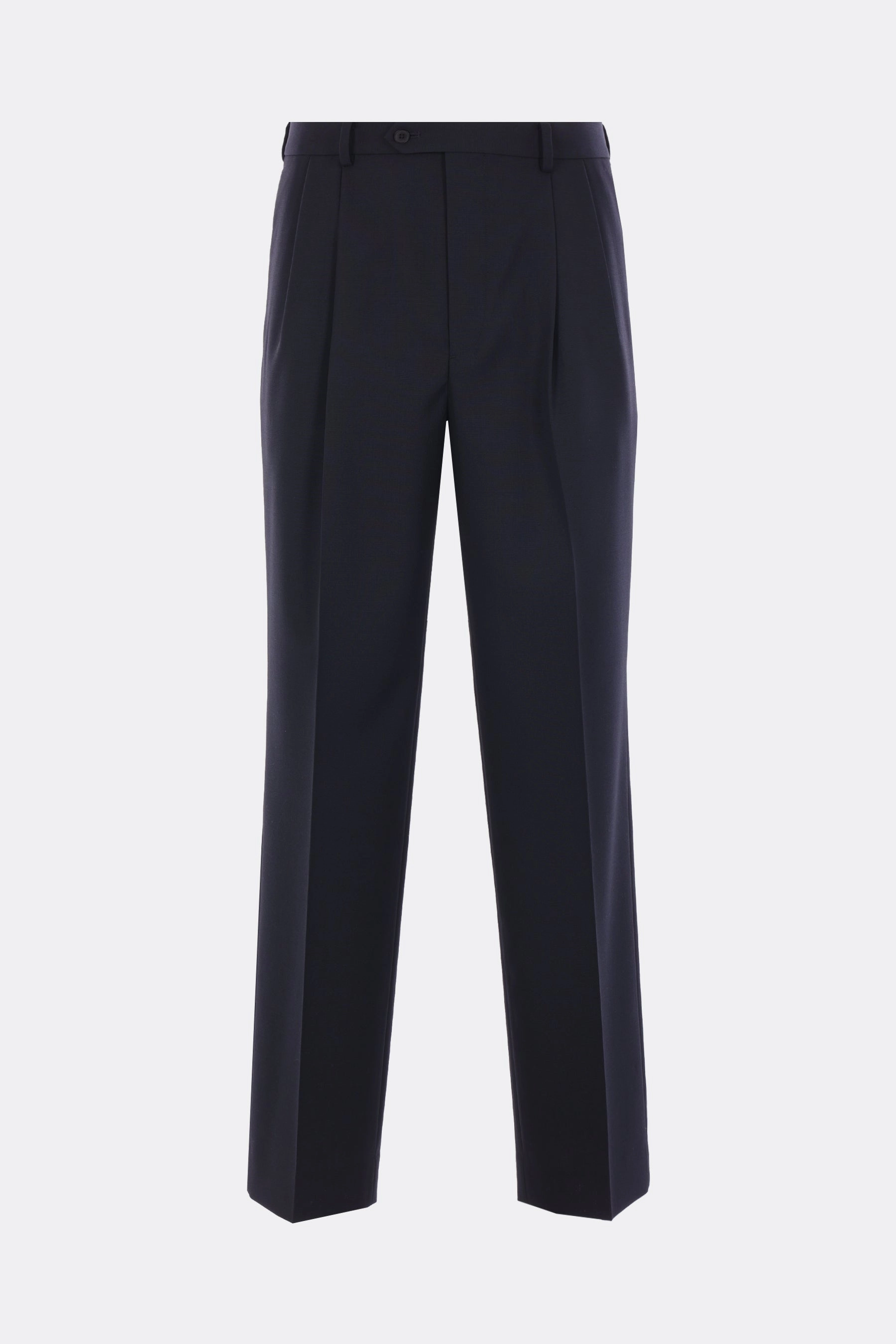 mohair wool darted trousers