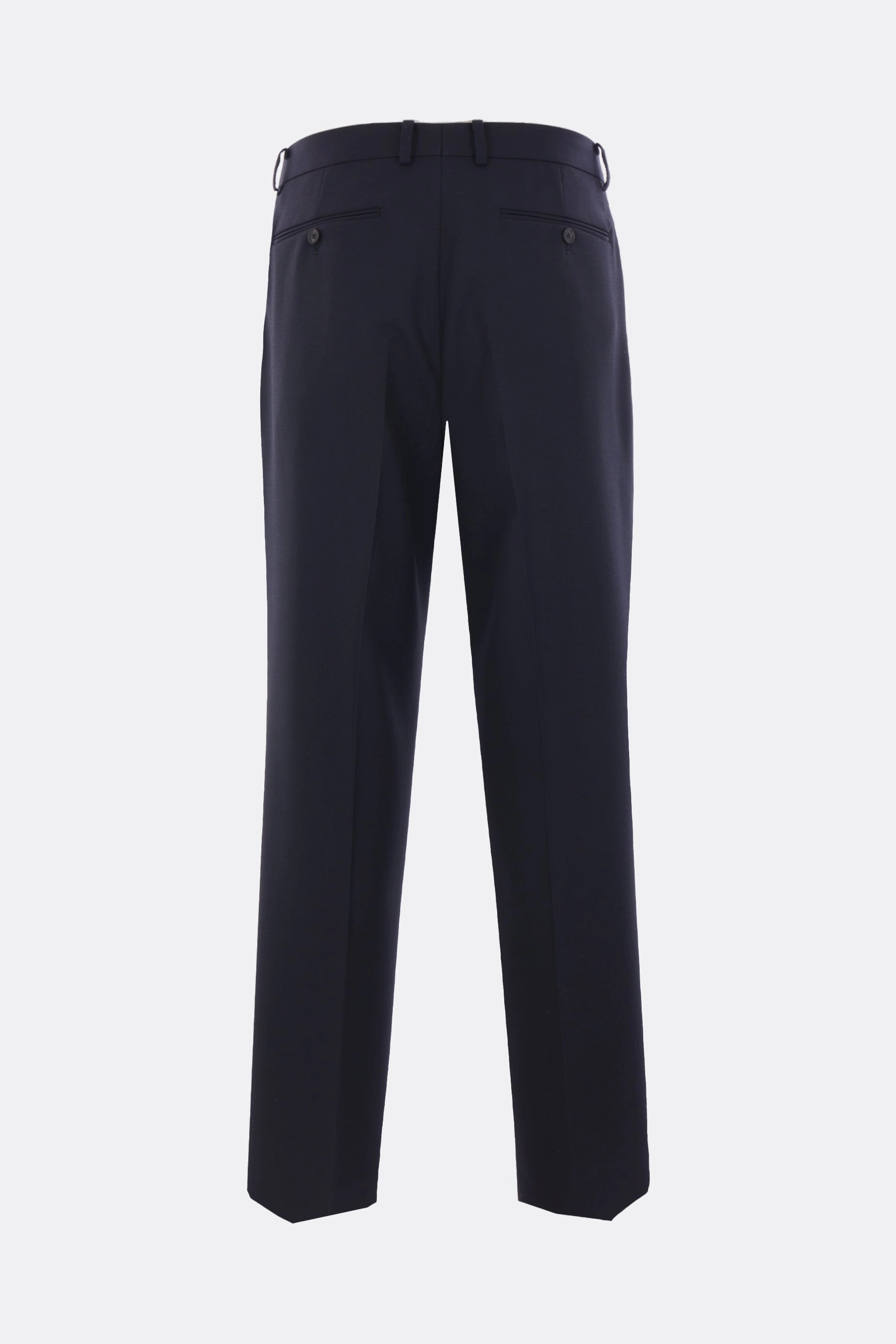 mohair wool darted trousers