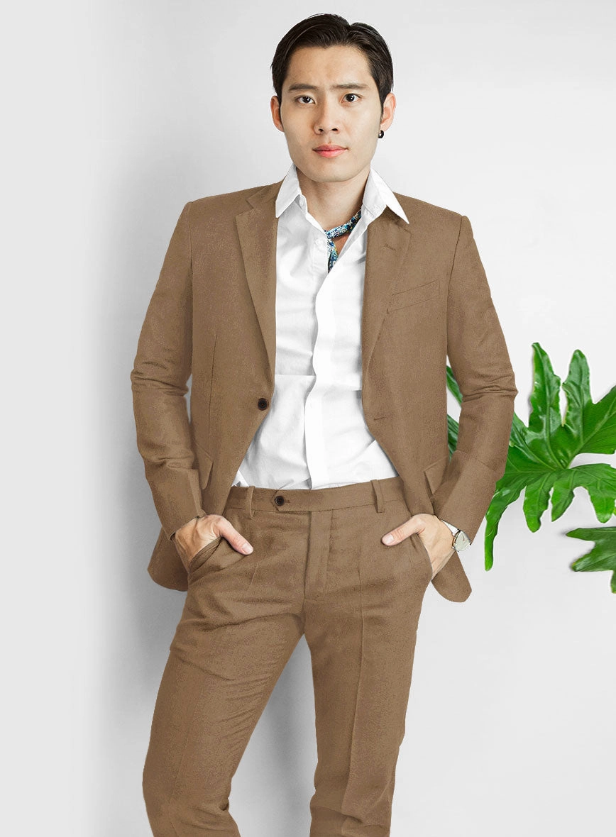 Naples Biscotti Tweed Suit